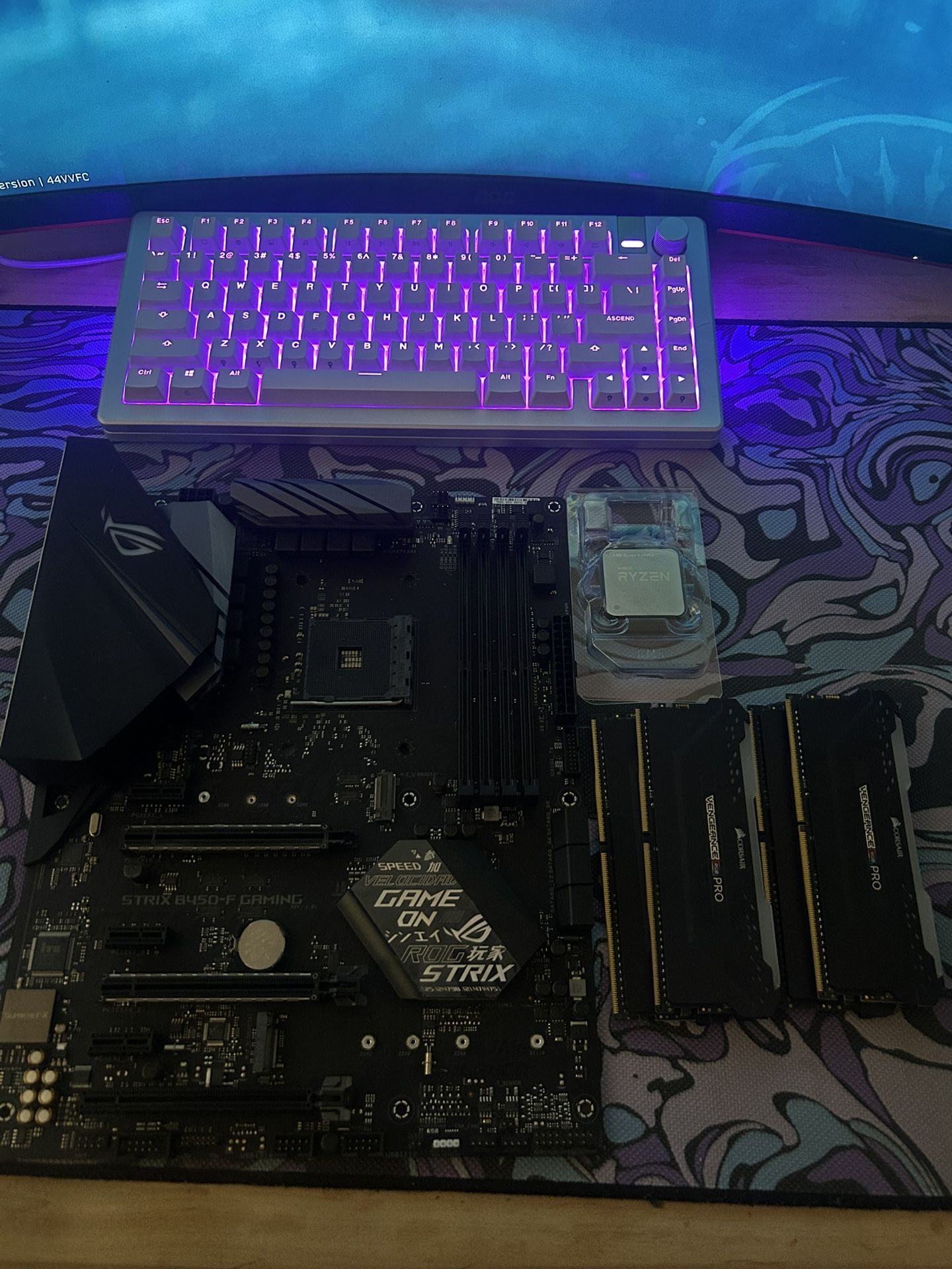 Pc Parts CPU, Ram, Motherboard