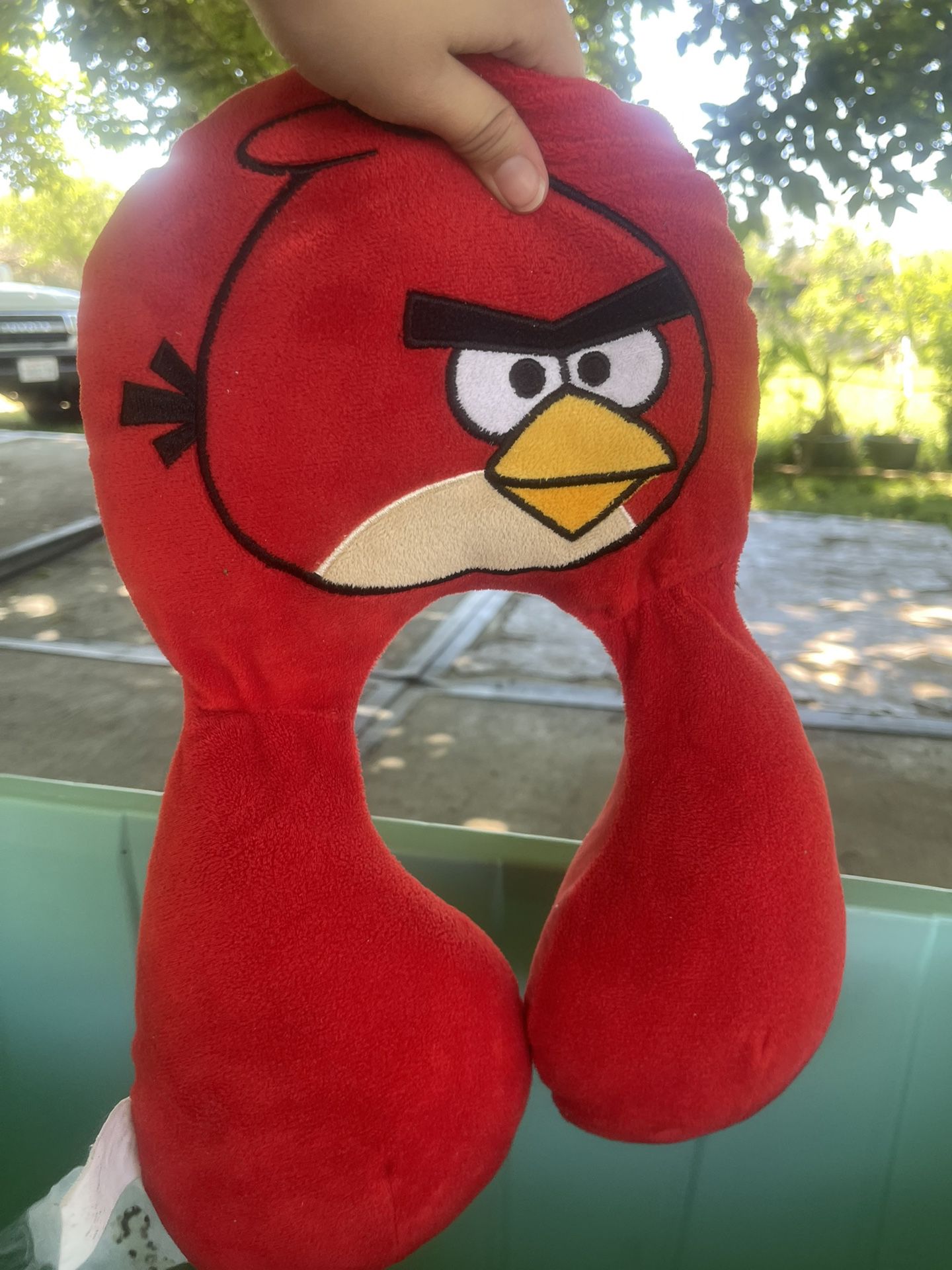 Angry Birds Pillow Head Rest Comfy Red