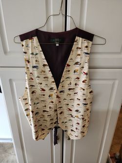 Orvis Vest With Flies.