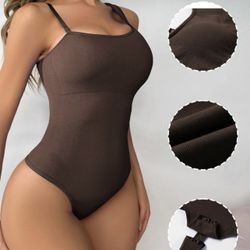 Shapewear Asymmetrical Neck Bodysuit *NEW*