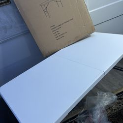 plastic  table new  in box 