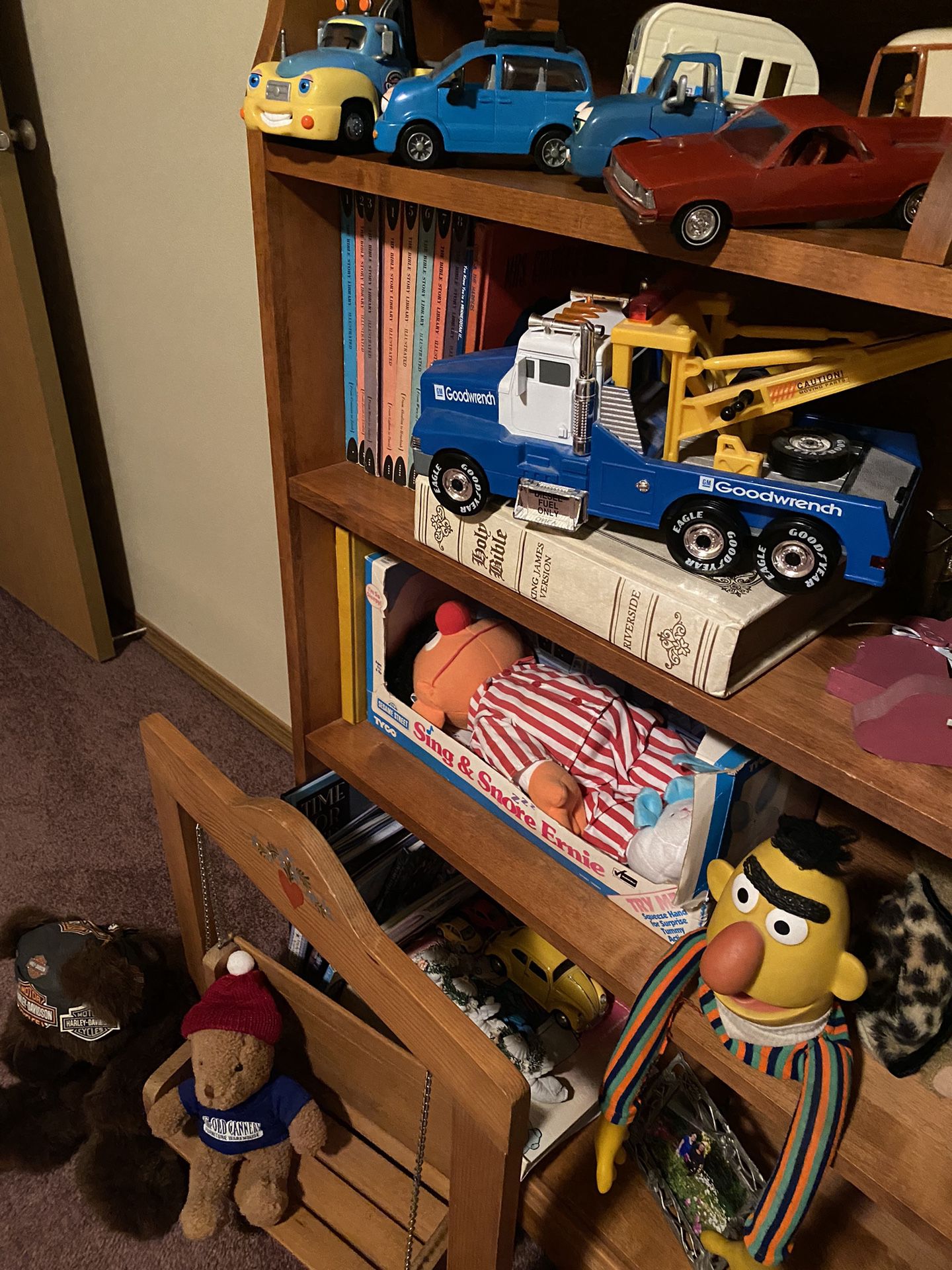 Toy Cars, Trucks, & Stuffed Animals 