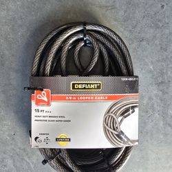 Defiant
3/8 in. x 15 ft. Flexible Steel Cable