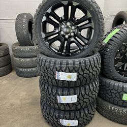 22x9 6x139.7 And LT33/12.50r22