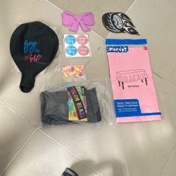 Gender Reveal Items 