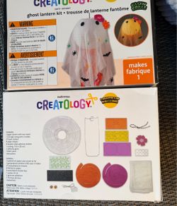 Halloween crafts and door sign