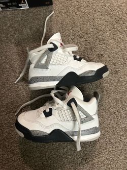 Jordan 4 retro white cement TD