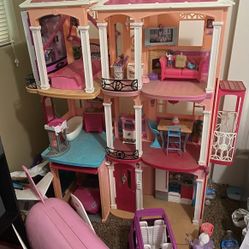 Barbie Dream House And Jet