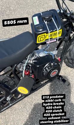 Mm80 mini bike 212 swap