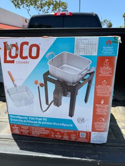 LOCO 12 Qt. Fish Fryer with Sure Spark