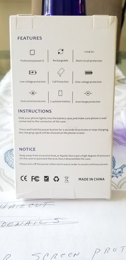 iPhone 11 extra battery charger cover