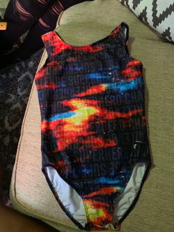 DESTIRA CHILD LARGE GYMNASTICS SPORTS LEOTARD LEO $8 OBO