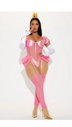 Video game princess six piece costume set