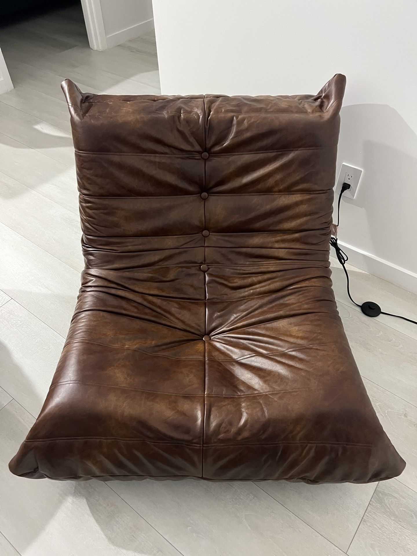 Leather Bean Bag Chair