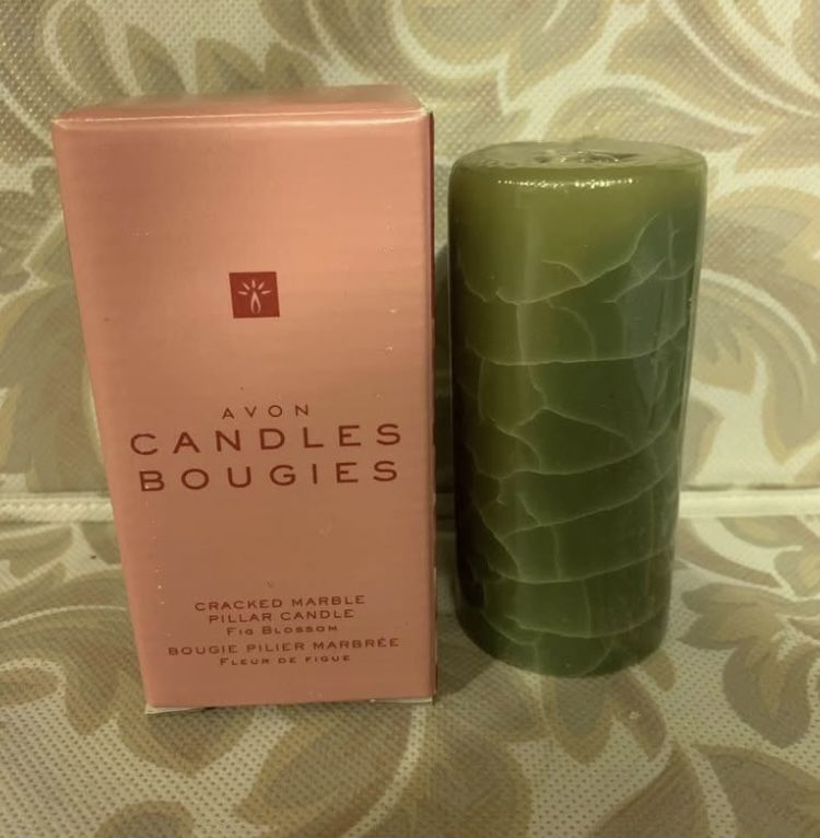 Avon Fig Blossom pillar Candle