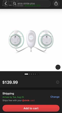 Elvie Stride Plus Hands Free Breast Pump