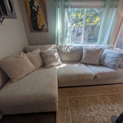 Large Sectional Sofa From Ashley. Pillows Included!