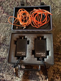 Siecor smallTALK Fiber Optic Talk Set Pair