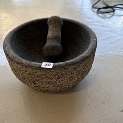 Traditional Stone Molcajete