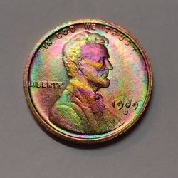 RARE GREAT US LINCOLN PENNY ** 1909s ** STATUS ART NOVELTY & SOUVENIRS.