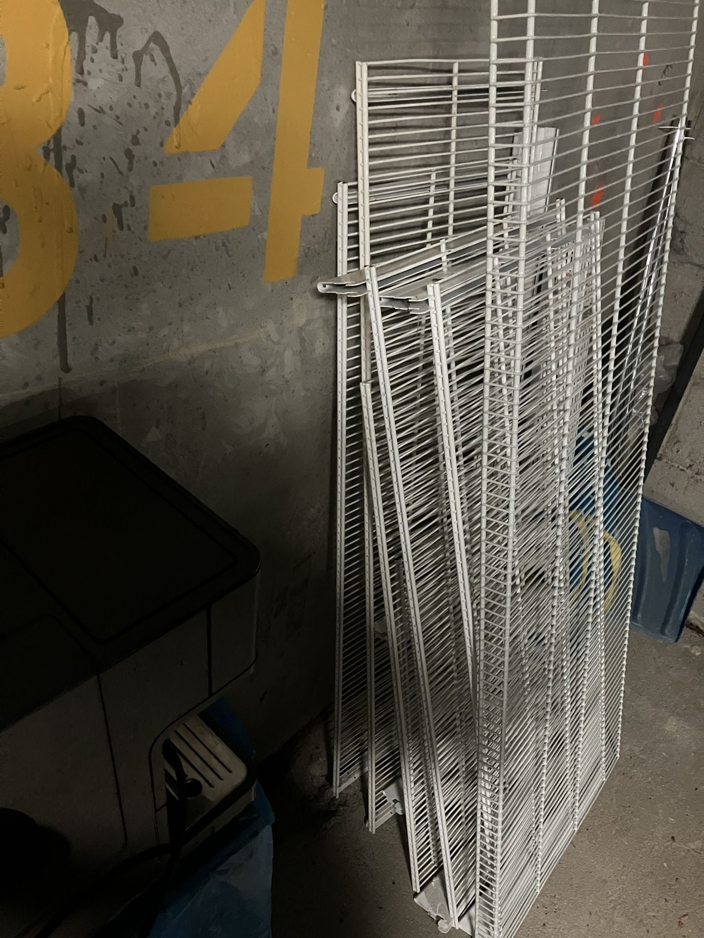 Elfa Closet Shelving Easy Top Track. Easy Hang Standards Hanging Rods Shelf Brackets