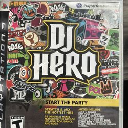 DJ Hero PS3 Game