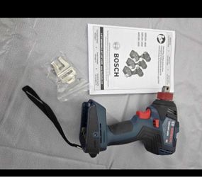 New Bosch 1800 in-lbs Impact drill/driver Brushless