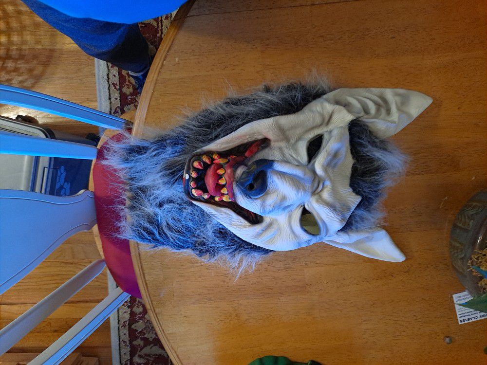 Werewolf Face Mask