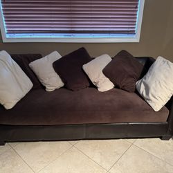 Sofa Cama (leather) Excellent Condition 