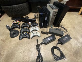 Xbox Consoles & Controllers Lot
