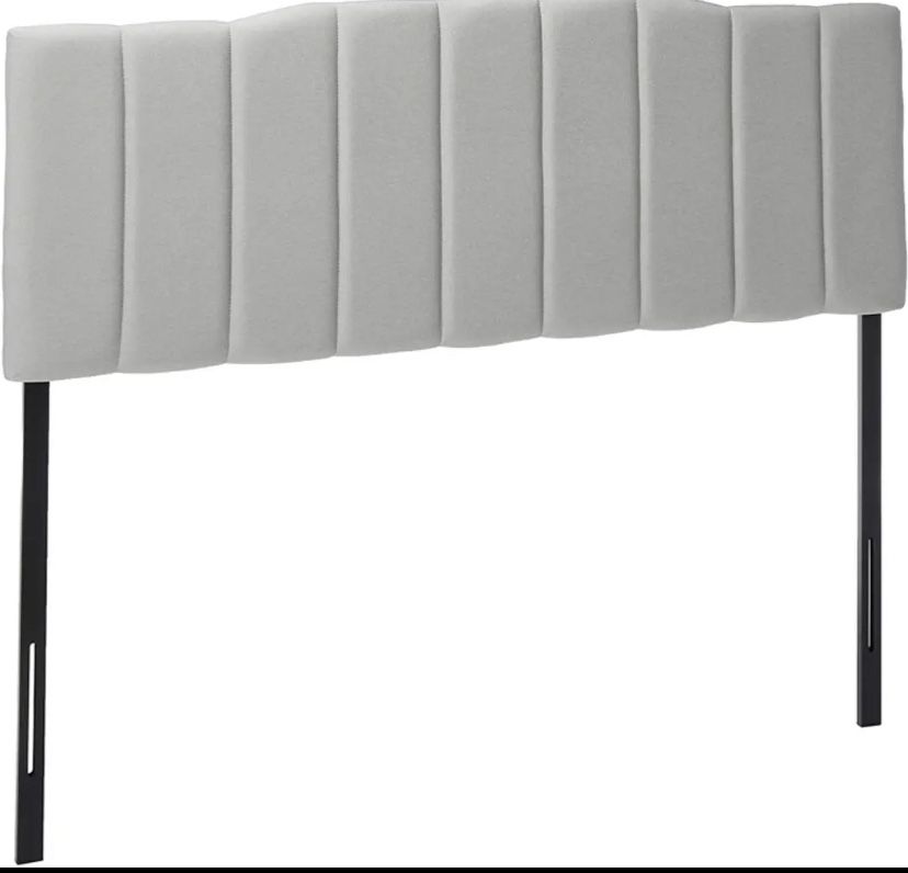 Queen sized Zinus upholstered headboard