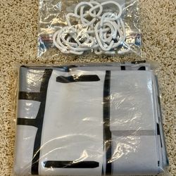 Lunarable Abstract Shower Curtain, 69"L x 105"W (OPEN BOX, NEVER USED)