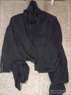 Forever 21 black long sleeve cardigan