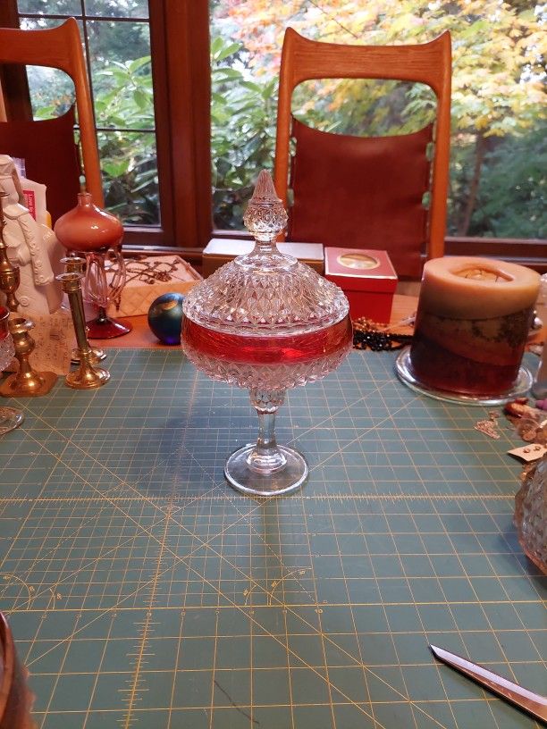 Indiana Glass Diamond Point