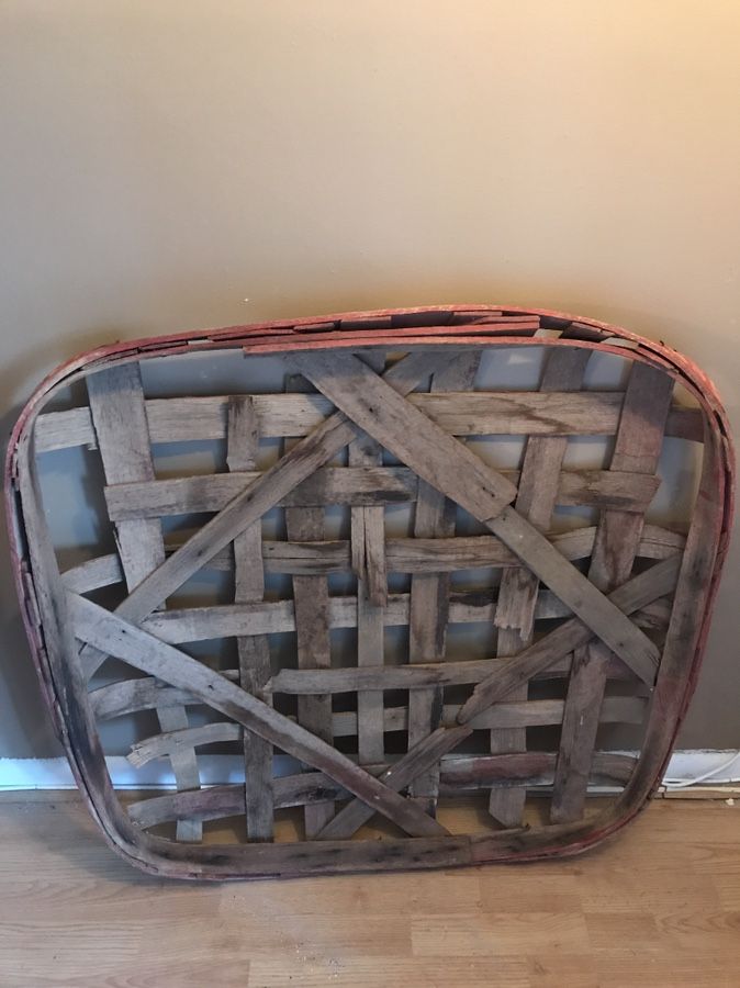 Vintage tobacco leaf drying rack 38 x 38 inches