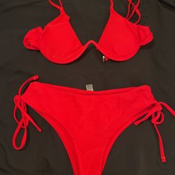Red Bikini Set (SHEIN): NEVER WORN 