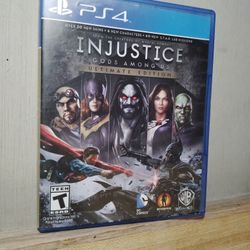 PS4 Injustice 