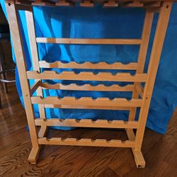 Wine rack.
