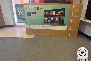 75 LG4K HDTV $55 down on financing as well as free delivery