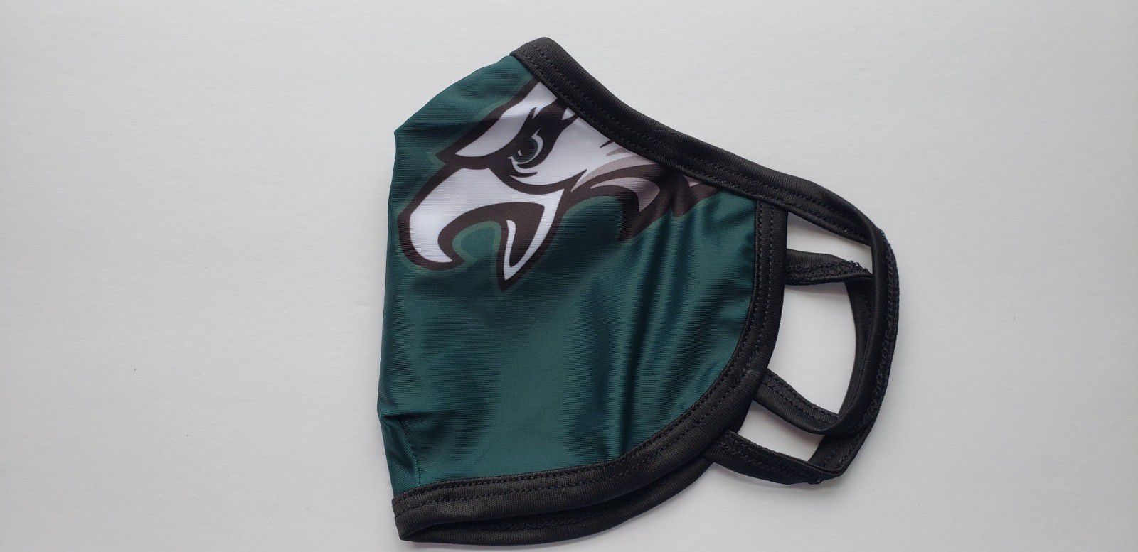 Eagles 3d Face Mask for adults -White Stripe