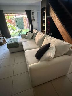 Sectional 98” x 64”
