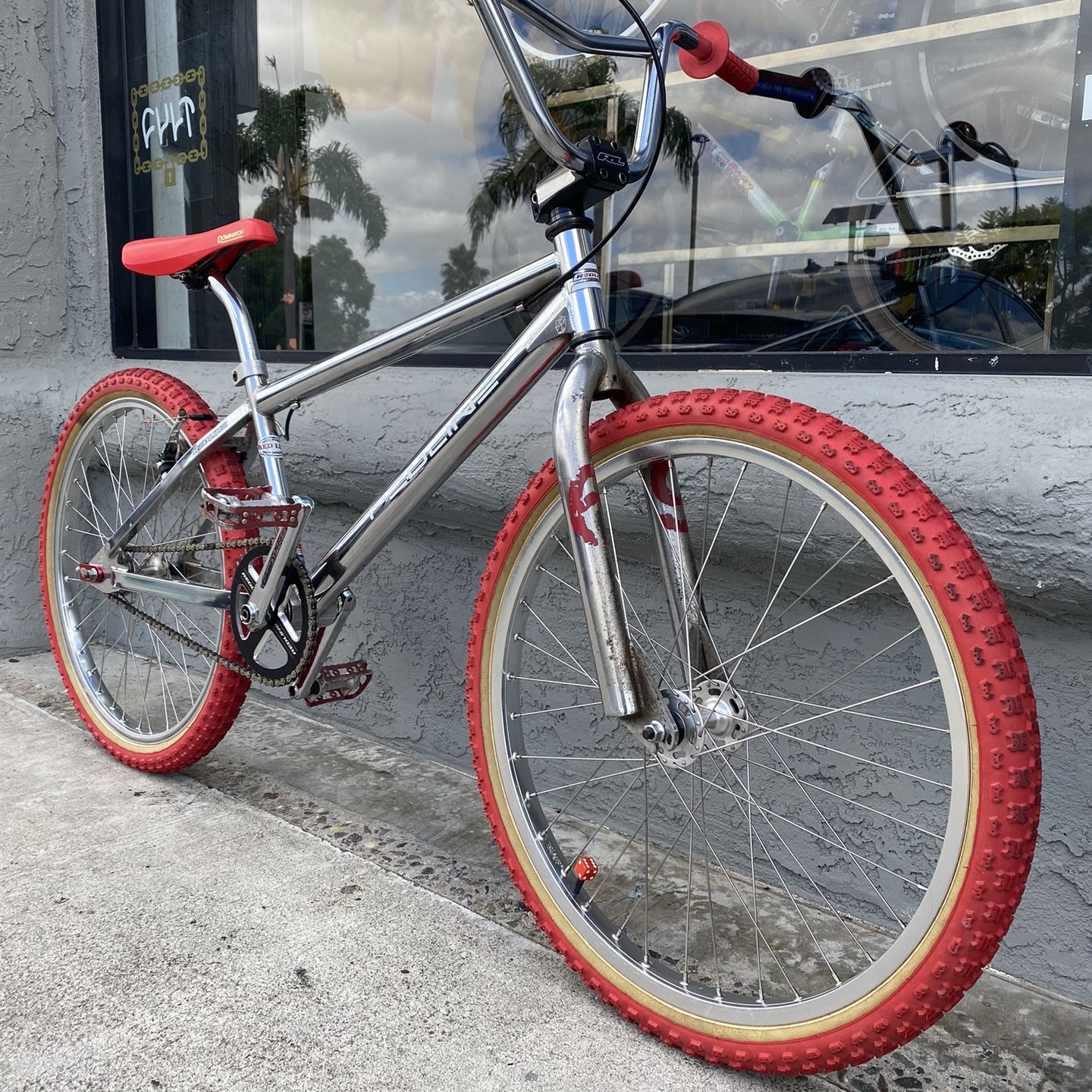 1997 Redline RL444 24” BMX Cruiser w/ Monster Forks, Double Pinch