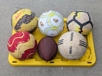 Six balls $6 total for whole batch