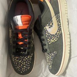 Nike Dunk Low Gone Fishing Rainbow Trout Size 9.5 New