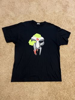 🔥 MF DOOM “RIP” LIMITED EDITION HIP-HOP T-SHIRT Men's XL LIKE NEW 🔥