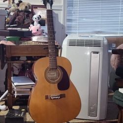 Conrad Acoustic Guitar Needs One String  Has Stand