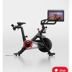PELOTON BIKE with MAT and SHOES