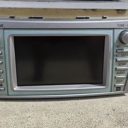 OEM 2007-2009 Toyota Camry Hybrid Navigation Radio Head Unit 86120-33A30 Tested