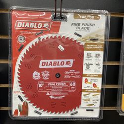 Diablo 10” Fine Finish Blade For Miter, Slide Miter And Table Saws