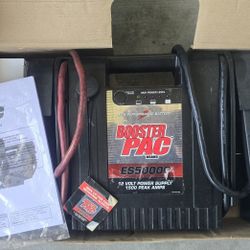 Booster PAC ES5000 1500 Peak Amp 12 Volt Jump Starter